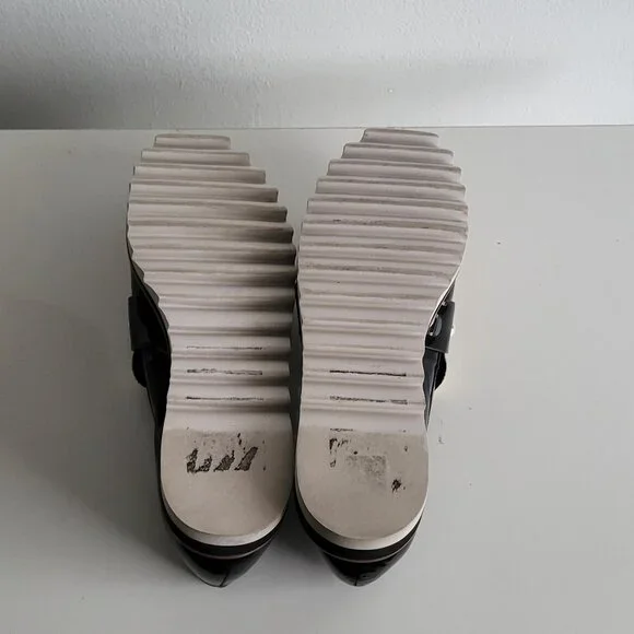 Karl Lagerfeld Dakota Platform  Loafers moccasins Shoes With Pearls 8M - Picture 5 of 7